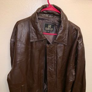 Men’s leather jacket size 2 XL